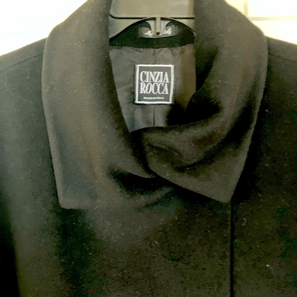 Cinzia Rocca Lambswool/Angora Beautiful Coat. - Picture 8 of 8